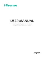 Hisense 50H5C TV Operating Manual